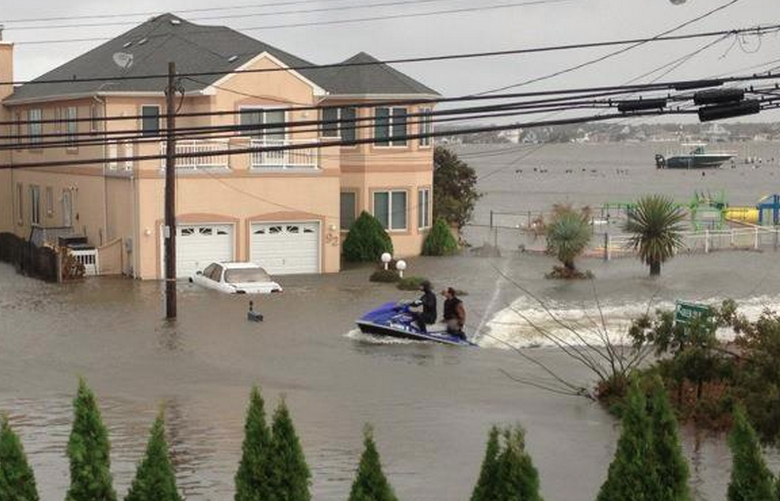  Toms River resident Frank Vincendese rescued neighbors from flood waters the day after Superstorm Sandy made landfall. Vincendese is featured in 