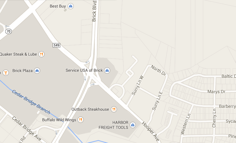 A 35-year-old Hispanic man was crossing Hooper Avenue near Outback Steakhouse when he was struck by a vehicle heading southbound in the right lane about 600 feet south of Brick Boulevard at 7:45 p.m. Monday