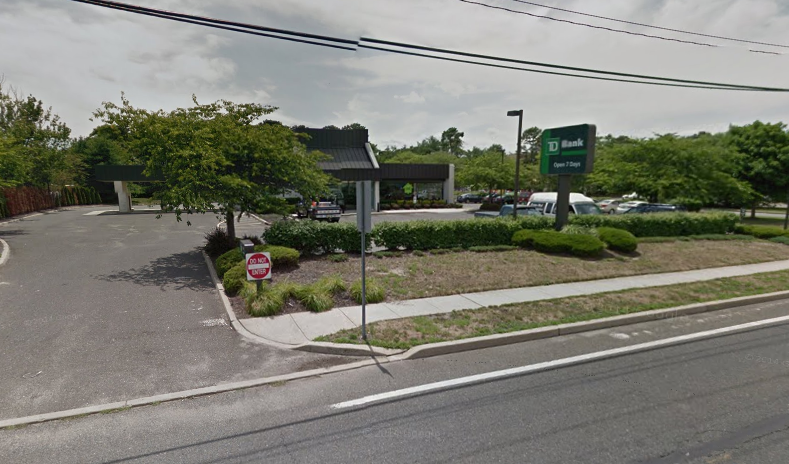 Police are investigating a bank robbery at TD Bank in Brick Sunday afternoon. (Image: Google Maps) 
