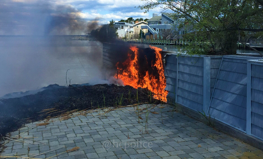  Photo courtesy of the Harvey Cedars Police Department.  