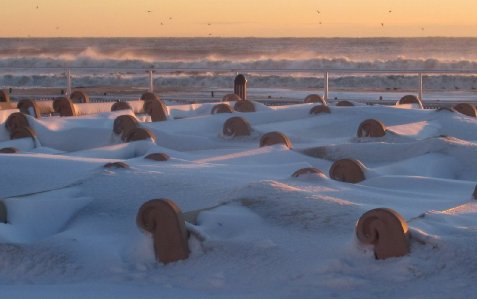  Bradley Beach this morning by JSHN contributor Bud McCormick ‏(@MrBud2190 via Twitter). 