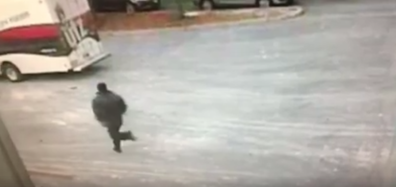 A surveillance image released by the Absecon Police Department.