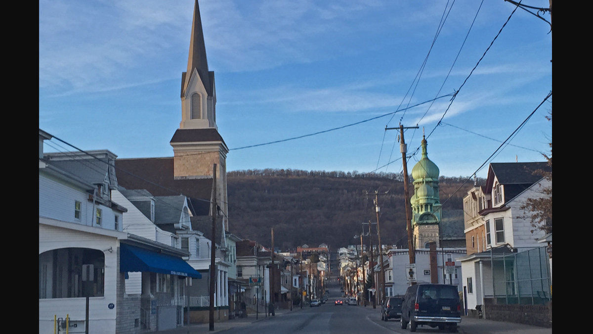  A view of Shamokin, Pa. (Emily Previti/WITF) 