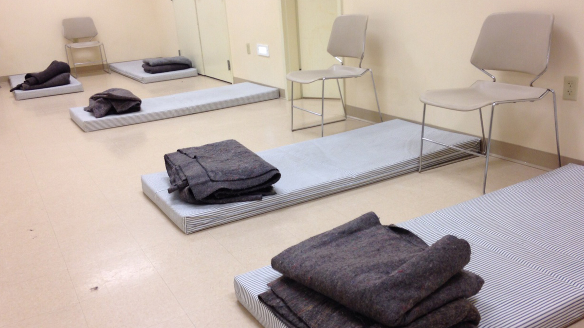  Susquehanna Harbor Safe Haven emergency overnight shelter in Harrisburg. (Mary Wilson/for NewsWorks) 
