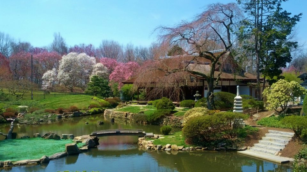  Shofuso Japanese House & Garden, one of many sites participating in this year's National Public Gardens Day. The public gardens in the Philly area can be enjoyed anytime with activities throughout the season. (Photo courtesy of Shofuso) 