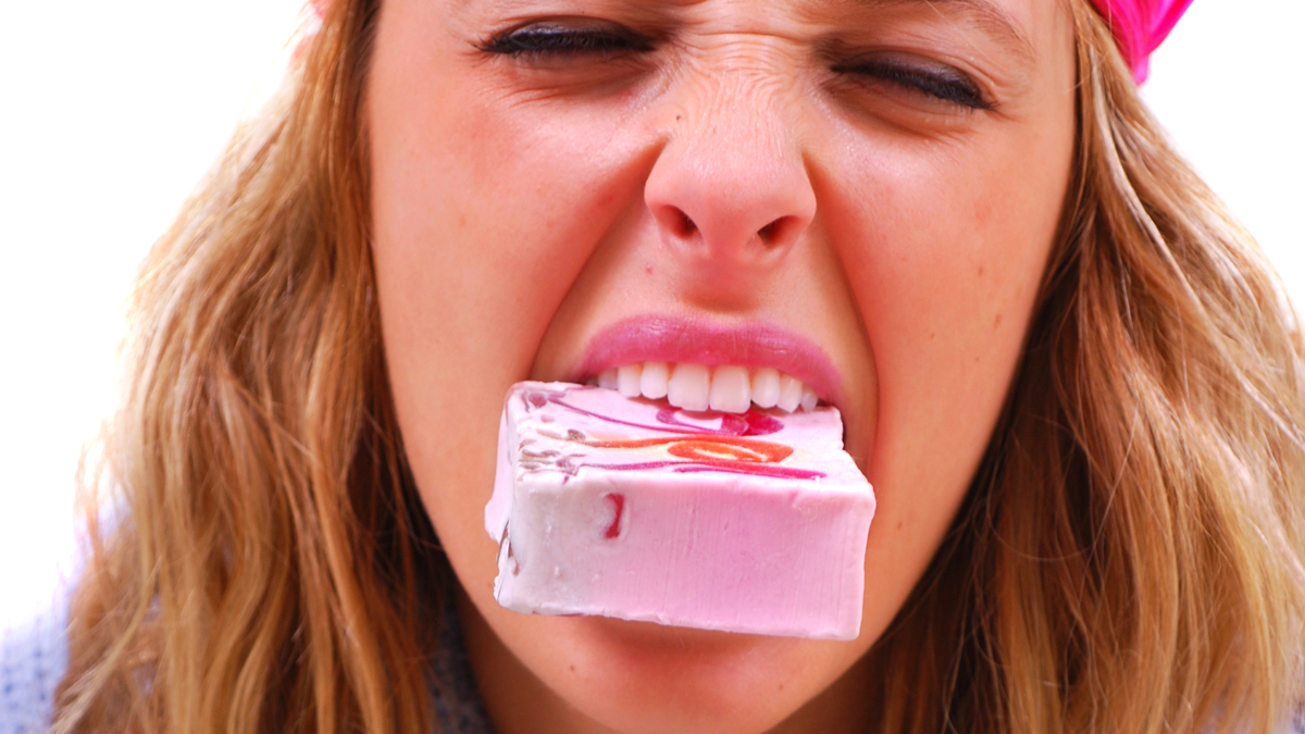  (<a hrfef='http://www.shutterstock.com/pic-34083898/stock-photo-teenage-girl-wearing-bathrobe-eating-bar-of-soap.html'>Wash your mouth out with soap</a> image courtesy of Shutterstock.com) 