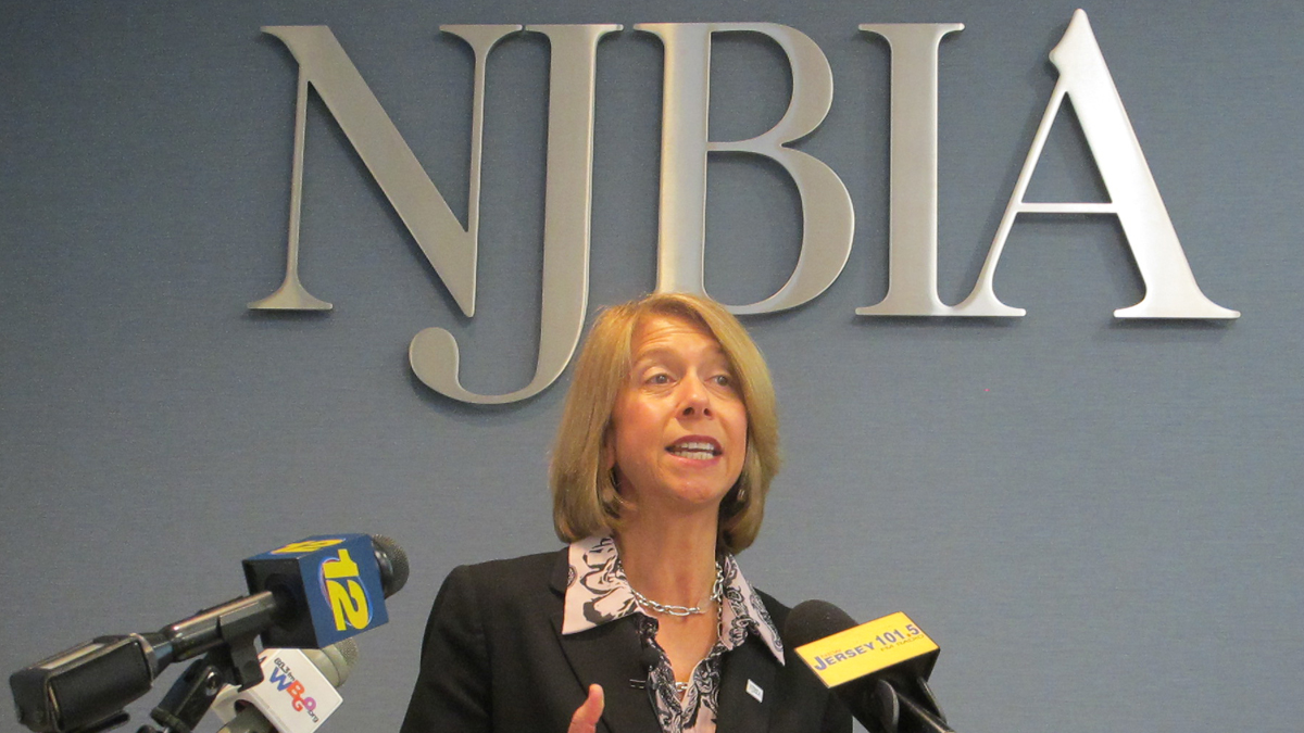  Michele Siekerka, president of the New Jersey Business and Industry Association, says 2 million people moved from the Garden State in the space of 10 years. (Phil Gregory/WHYY) 
