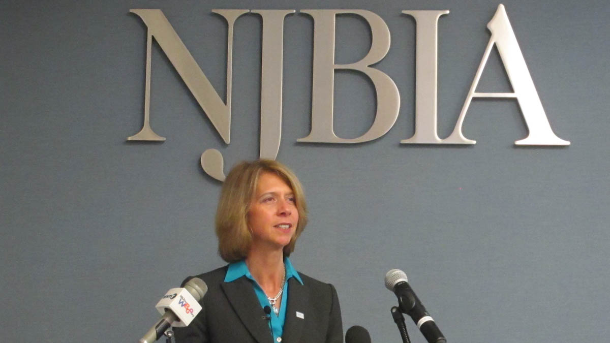 About two-thirds of the business owners surveyed plan to give wage increases next year of about 3 percent, says Michele Siekerka, president of the New Jersey Business and Industry Association. (Phil Gregory/WHYY)  
