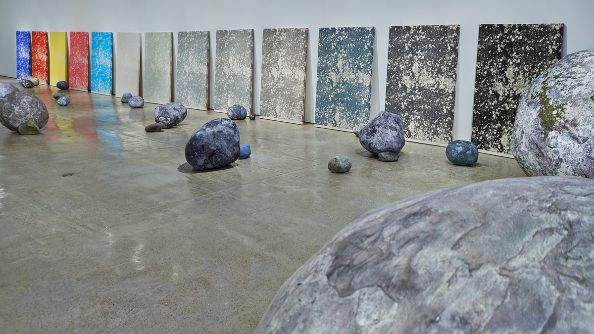  Sarah Sze at The Fabric Workshop and Museum (installation view, second floor), 2013. Mixed media. Dimensions variable. In collaboration with The Fabric Workshop and Museum, Philadelphia. (Photo: Tom Powel Imaging. Courtesy of the artist) 