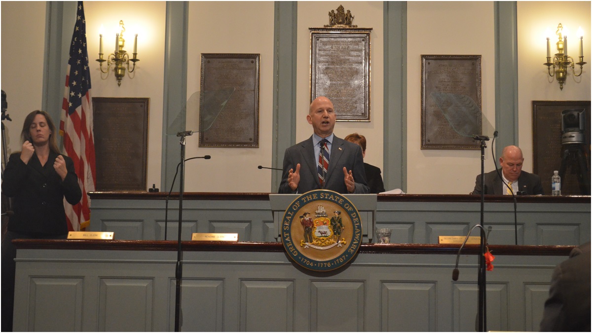  (Photo courtesy of Markell Administration) 