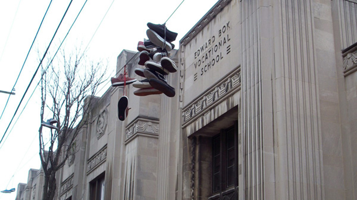  Thu Tran, a guidance counselor for Bok Technical, says she is still getting calls from students who need her help with college applications. (NewsWorks File Photo) 
