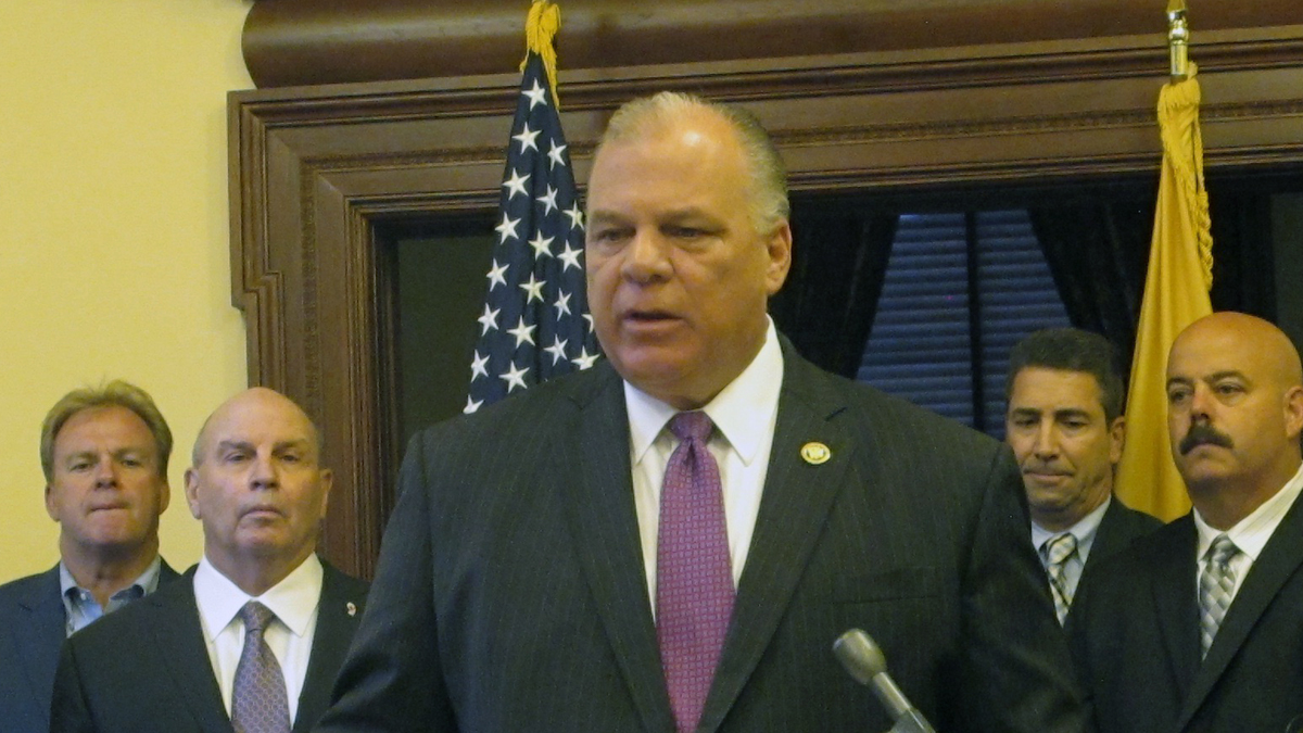 New Jersey Senate President Steve Sweeney. (Phil Gregory for NewsWorks)