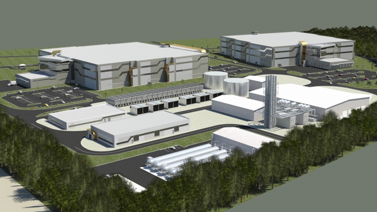  (Rendering courtesy of The Data Centers, LLC) 