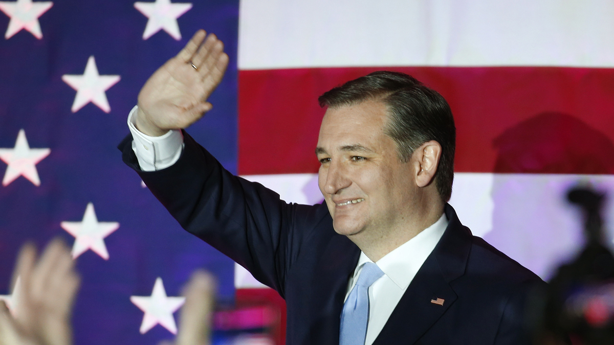 Republican presidential candidate Sen. Ted Cruz