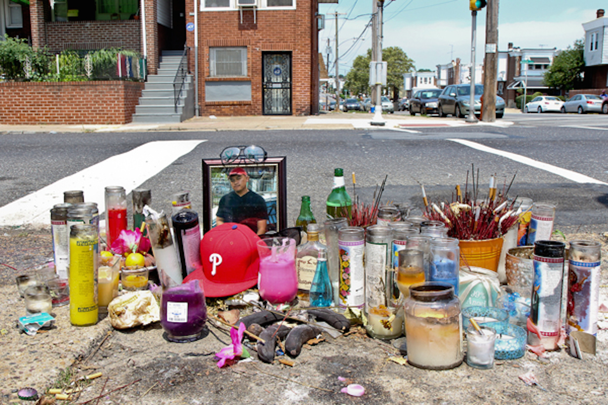  Street memorial for Vanna 