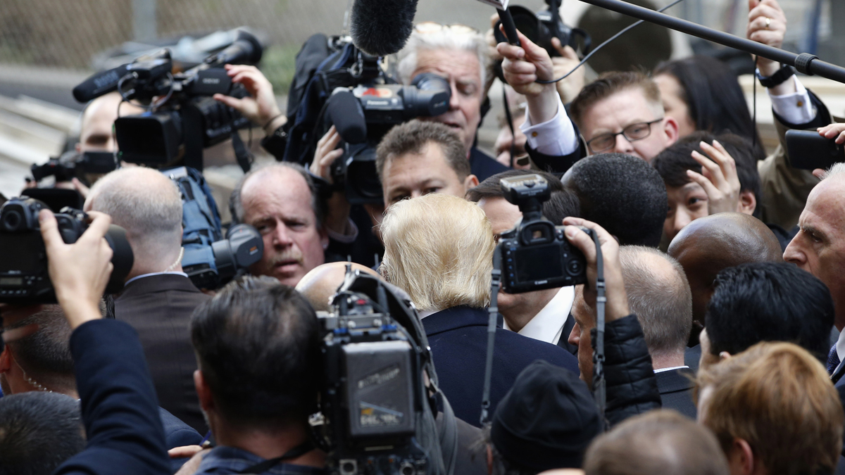 Republican presidential candidate Donald Trump