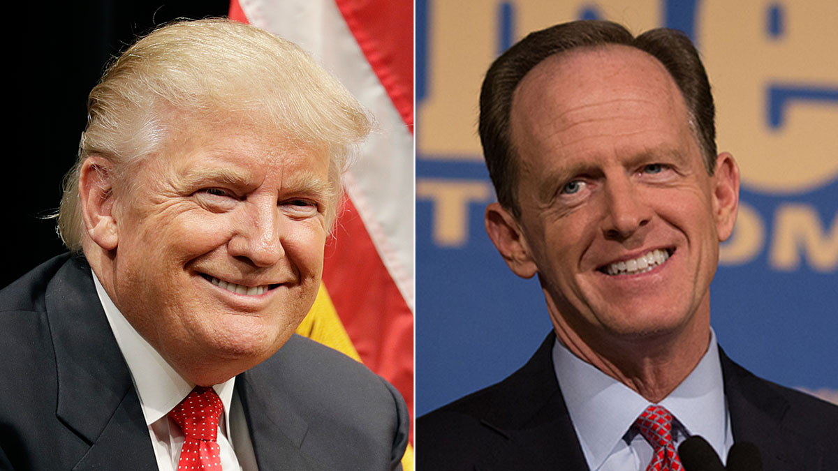 President-elect Donald Trump (left)