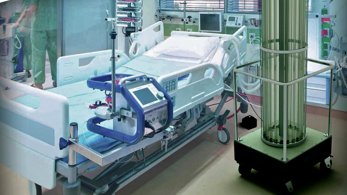  A New Jersey hospital is using a new machine to reduce patient exposure to the bacterium Clostridium difficile, known as C. diff. (Photo provided) 
