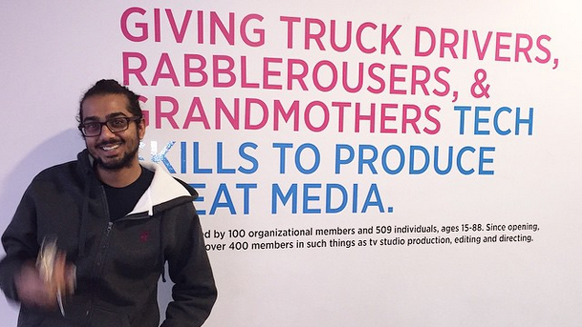  Jay Mohan is shown in this January posting on the Philadelphia Community Access Media <a href='https://instagram.com/phillycam/'>Instagram account</a>. 