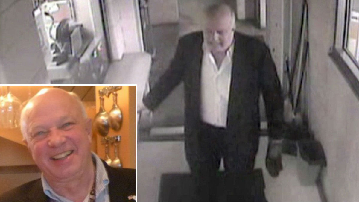  Surveillance cameras captured images of Wheeler walking through a Wilmington parking garage just days before his death (photo courtesy Newark Police) 