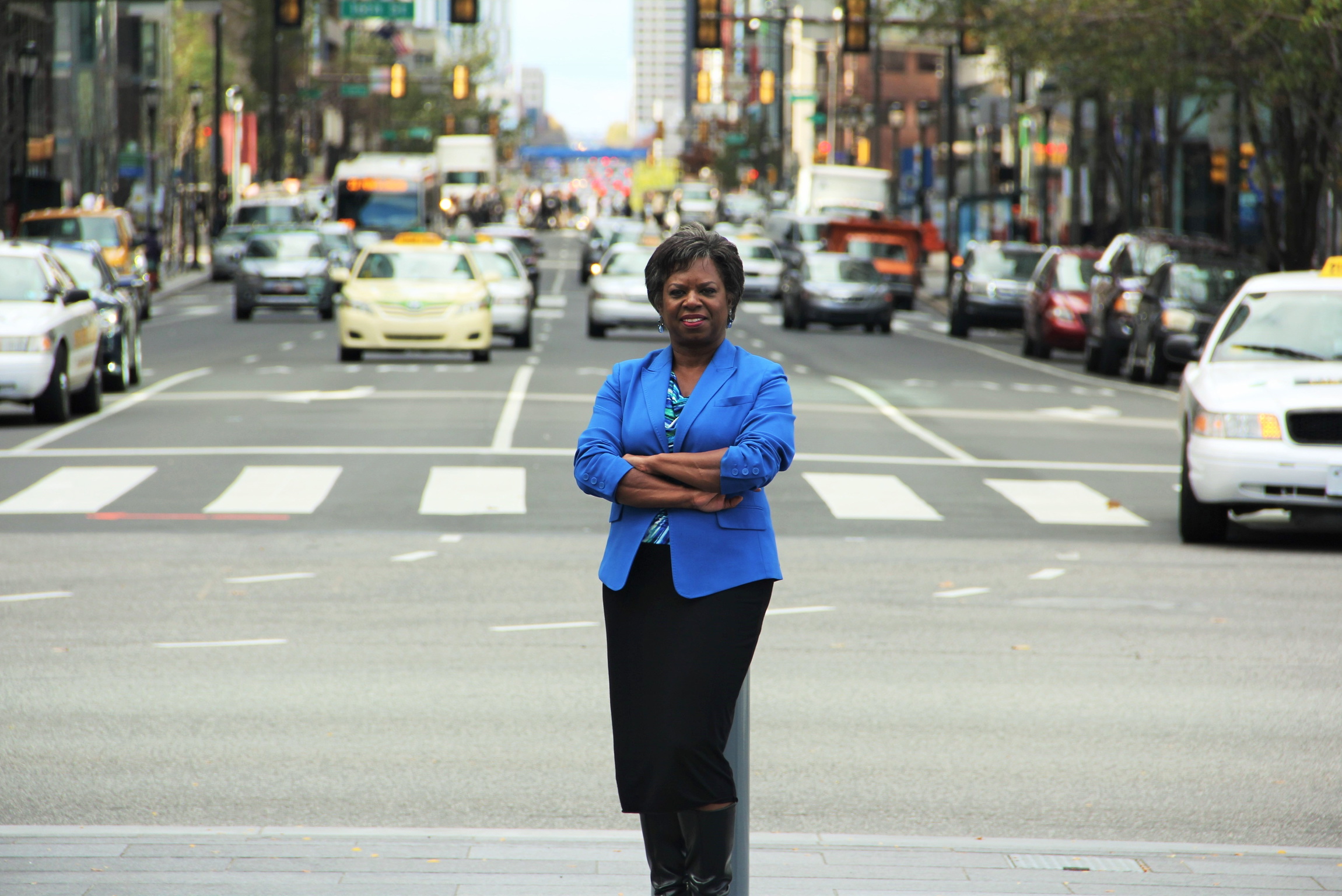  SEPTA sppokeswoman Jerri Williams previously worked for the FBI and will use that experience as a part of her first crime novel. (Photo/Manny Smith) 