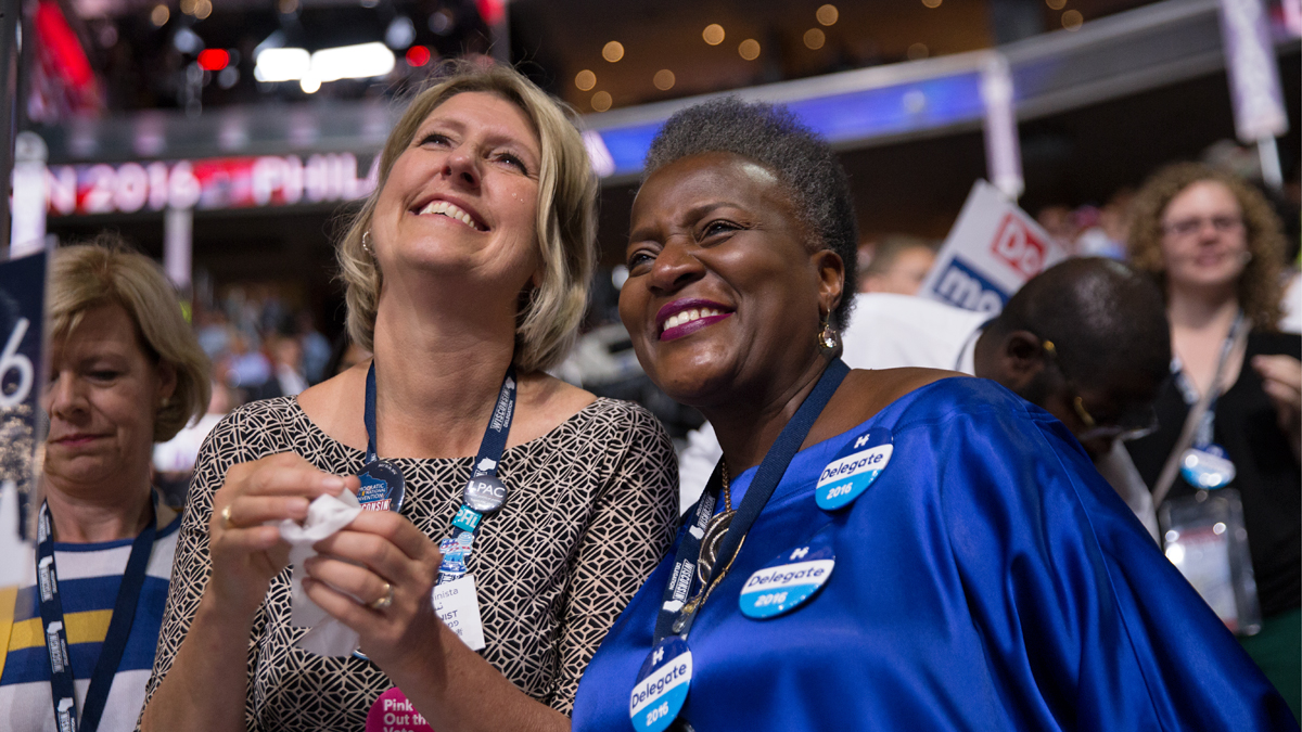 Martha Landing (left) and Thelma Sias