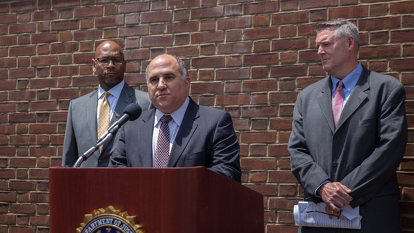 Assistant U.S. Attorney Robert A. Zauzmer comments on the investigation into former Philadelphia District Attorney Seth Williams after the city’s highest law officer pleaded guilty to one count of bribery Thursday.