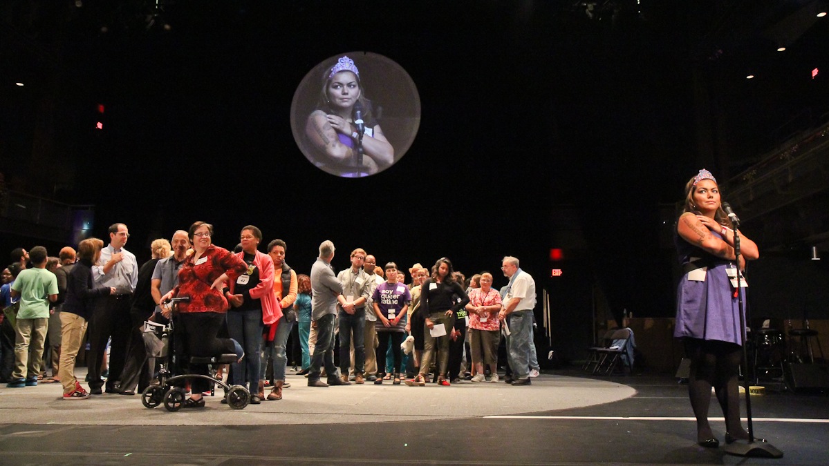 Jess Kalup represents South Philadelphia. (Kimberly Paynter/WHYY)
