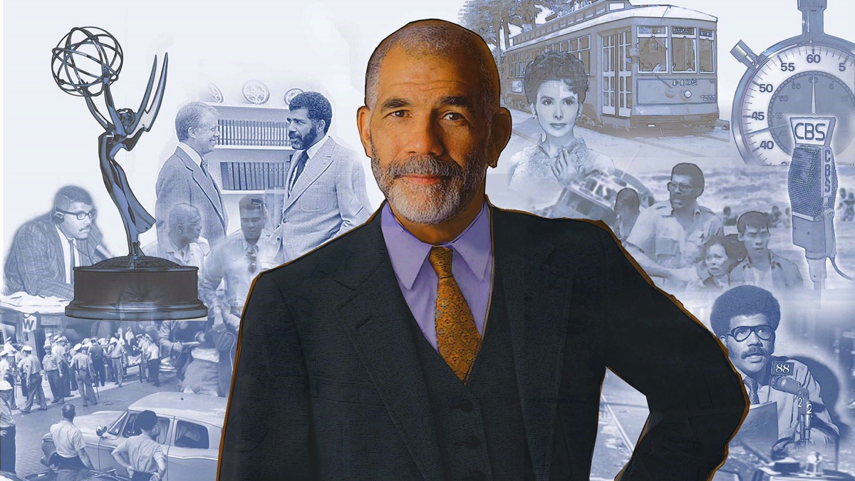 A mural honoring journalist and Philadelphia native Ed Bradley by Ernel Martinez will be installed in West Philadelphia. (Ernel Martinez-Mural Arts Philadelphia)