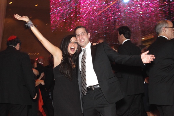 <p><p>Erica Menchin and Jason Steinberg (Photo courtesy of Scott Weiner)</p></p>
