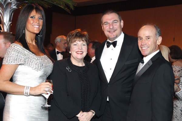 <p><p>Abramson Center trustee Fran Levin (left), Abramson Center President and CEO Carol Irvine, Alan Levin, and Michael B. Steinberg, Abramson Center board chairman (Photo courtesy of Scott Weiner)</p></p>
