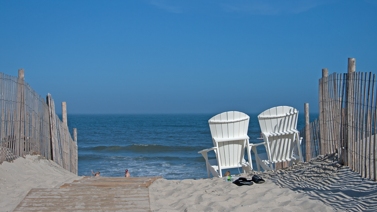  View of the ocean in Beach Haven, N.J. (Shumita Basu/for NewsWorks) 