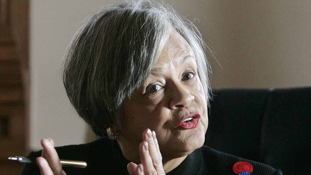  Democrat Bonnie Watson Coleman will be sworn in to Congress on Saturday (AP Photo/Mel Evans) 