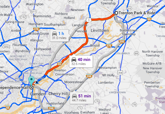 20150513 drive to trenton 
