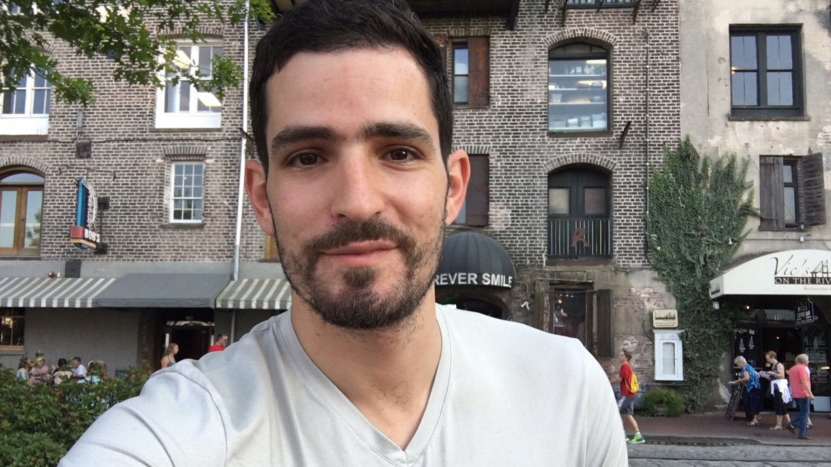  The author is shown during a recent trip to Savannah, Georgia. (Image courtesy of Adam Alalouf) 