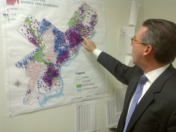 Philadelphia City Commissioner Al Schmidt says he can’t offer an opinion about how complete the list of 7,702 voters is, since Pennsylvania Department of State officials haven’t described how it was generated. (File photo)