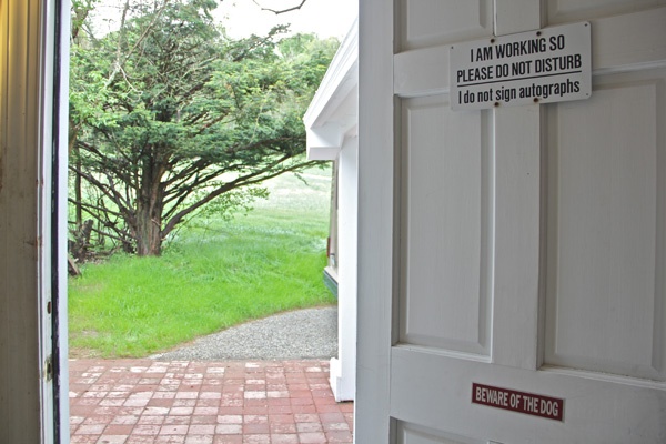 There is no longer an artist to disturb nor a dog to beware at the Wyeth studio in Chadds Ford, but visitors might get the feeling that the family has just stepped out and will return to their work shortly. (Emma Lee/for NewsWorks)