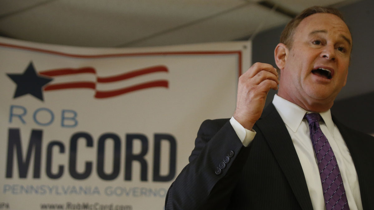  Former Pennsylvania State Treasurer Rob McCord ha admitted he crossed the line  while raising money in the governor's race. Is that par for the course in Pennsylvania politics? (AP file photo) 