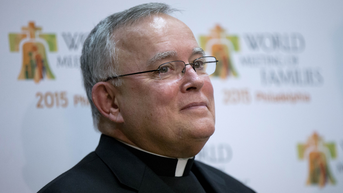 Archbishop of Philadelphia Charles Chaput. The archdiocese and affiliated charities have filed suit against the U.S. government to block to block enforcement of portions of the Affordable Care Act that require religious employers to provide contraceptive services that violate Catholic belief. (Matt Rourke/AP Photo, file) 