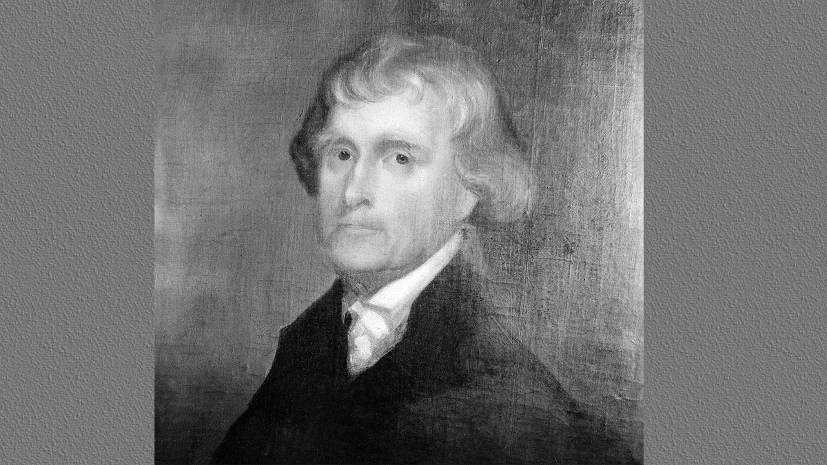 This is an original portrait of Thomas Jefferson