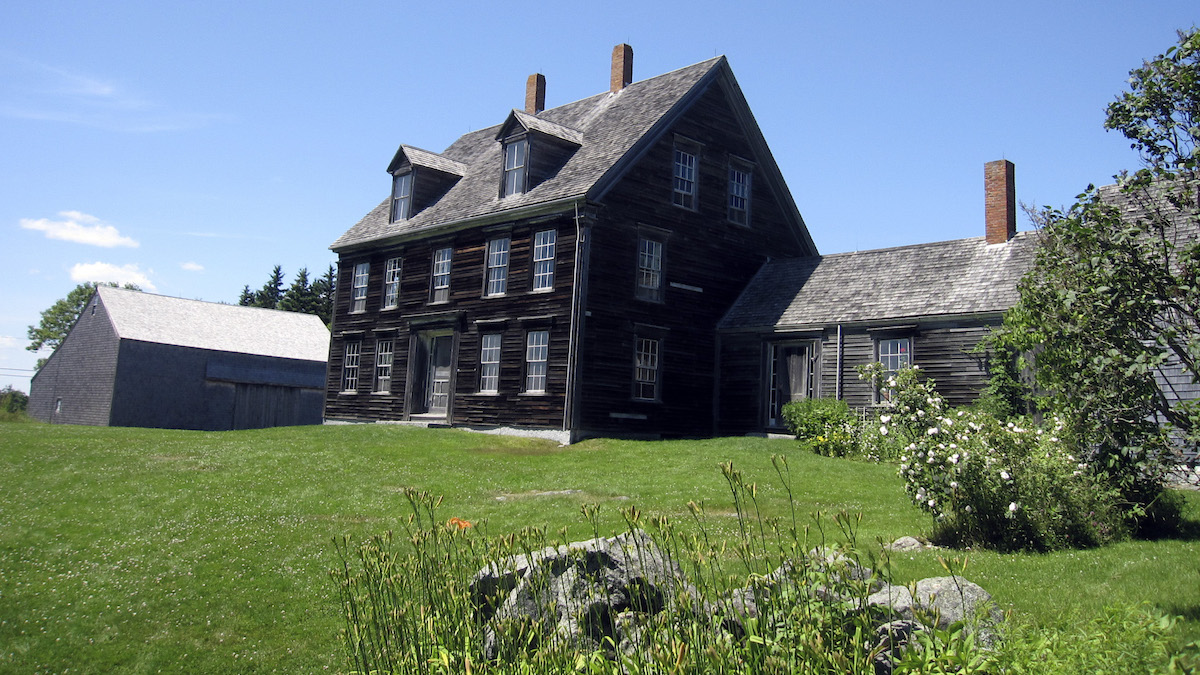  This July 7, 2011 photo shows the Olson House, which was declared a National Historic Landmark June 30, in Cushing, Maine. The farmhouse was made famous in Andrew Wyeth's painting 