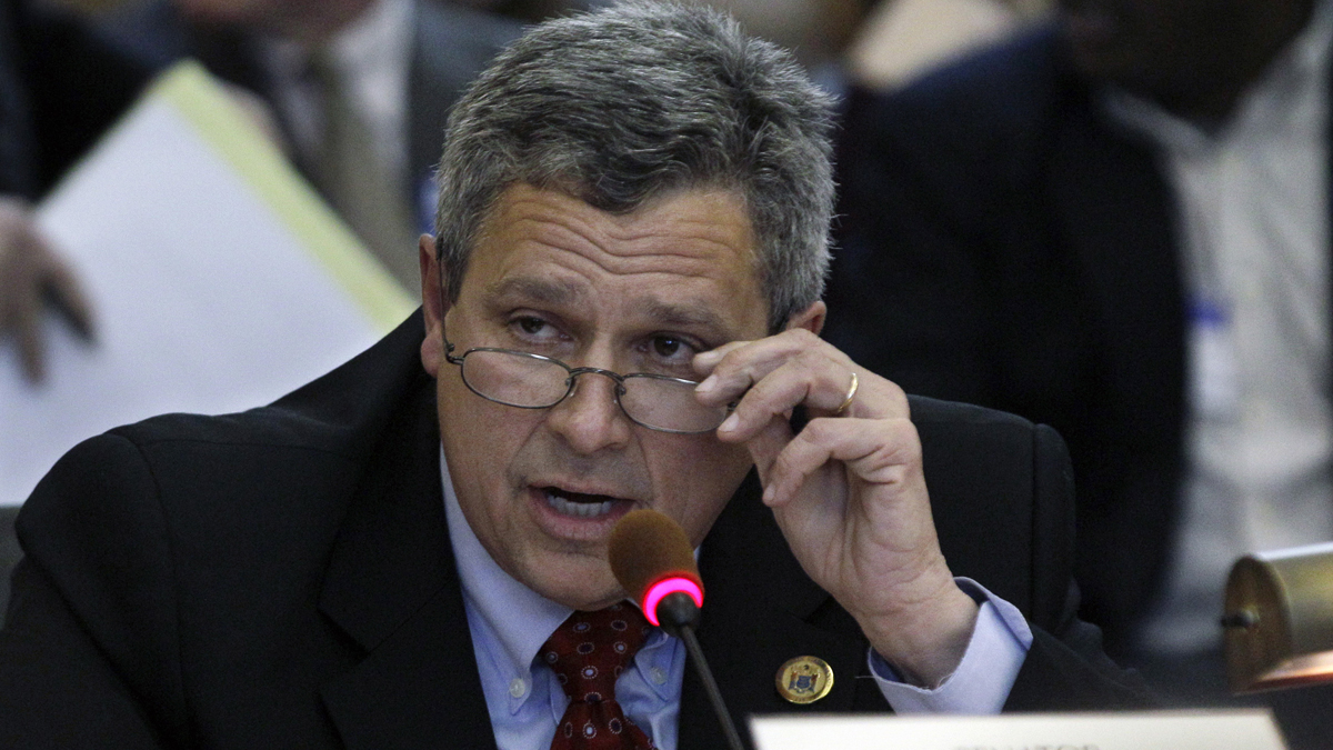  New Jersey Sen. Kip Bateman is one of three state lawmakers attempting to put the brakes on renovations expected to cost at least $300 million at the Statehouse. (AP file photo)  