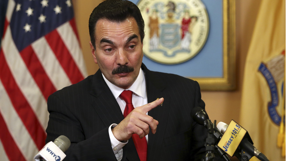New Jersey Assembly Speaker Vincent Prieto answers a question after canceling the Assembly session when he lost some votes on his Atlantic City takeover bill Thursday. Prieto's bill was originally expected to be voted on Thursday. But Senate President Steve Sweeney is insisting on his own measure