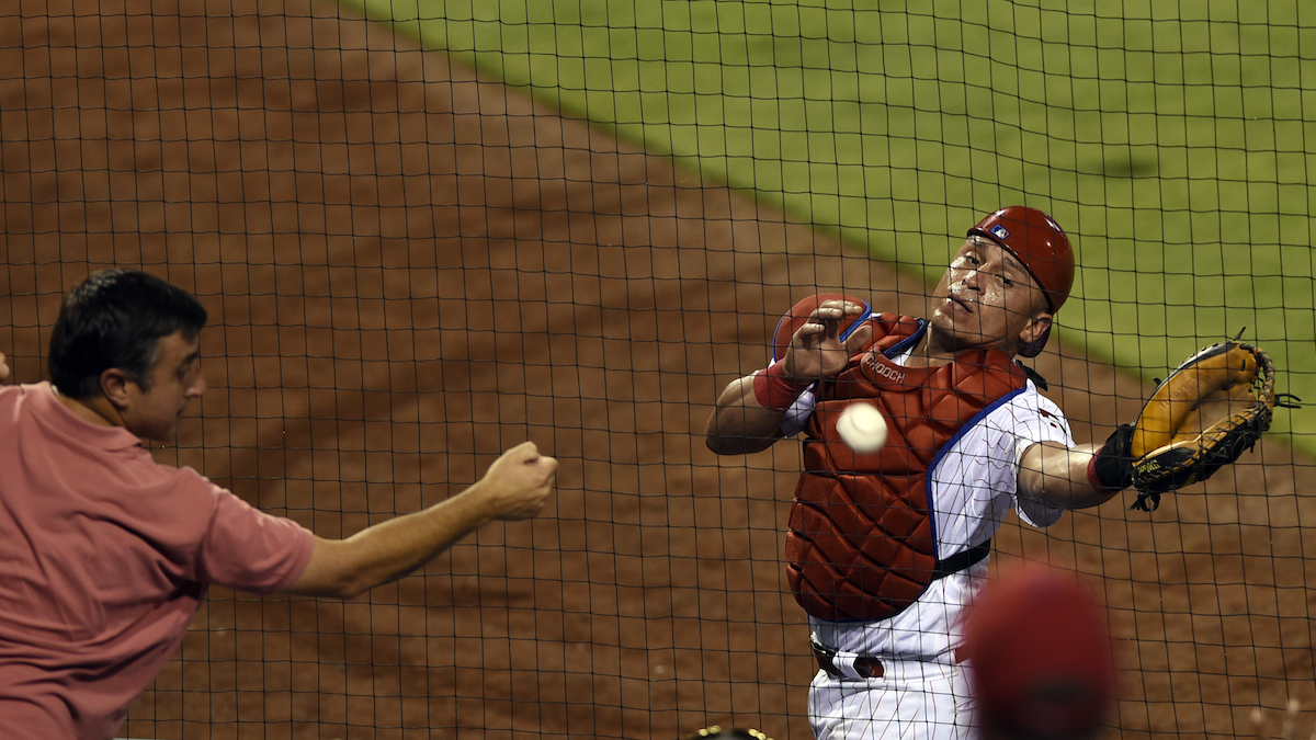  After a young Phillies fan was hit in the face by a foul ball  Saturday at Citizens Bank Park, the push is on again for  more protective netting to safeguard spectators at Citizens Bank Park. (AP file photo) 