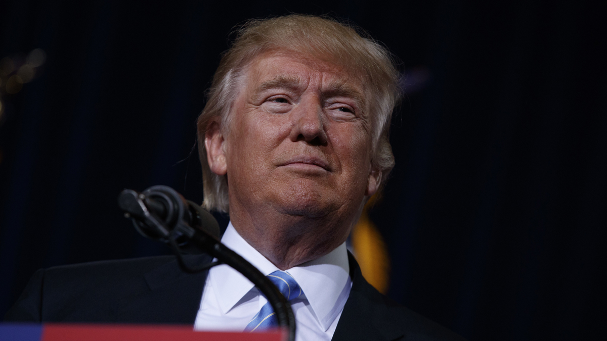 Some college professors are not quite sure how to handle teaching about Donald Trump and his improbable rise to become the Republican presidential nominee. (Evan Vucci/AP Photo)