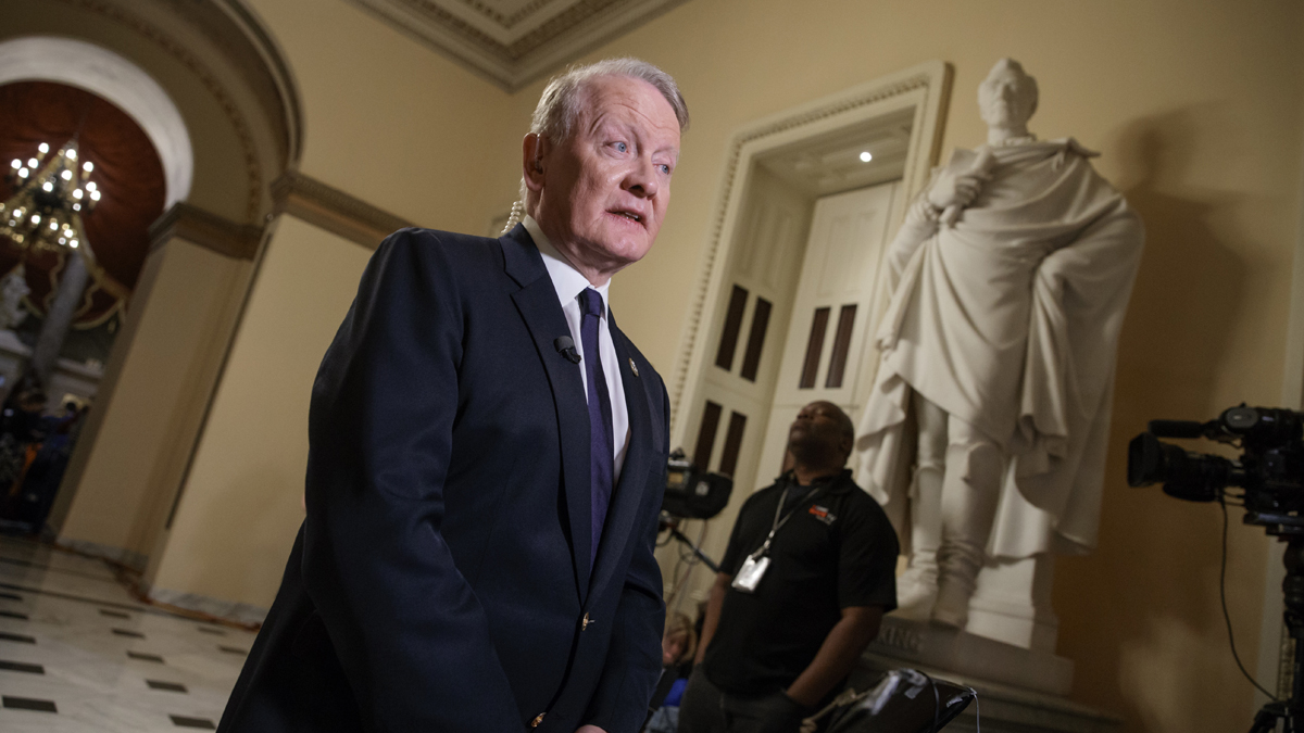  Rep. Leonard Lance, R-N.J., is a GOP moderate who wants to work to address climate change and is challenging many in his party on the issue.  (J. Scott Applewhite/AP Photo) 