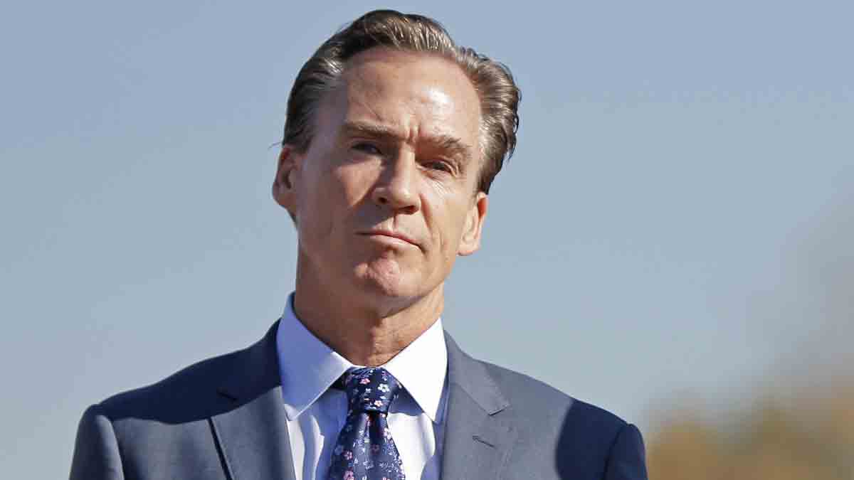  In this Nov. 4, 2015, photo, Pennsylvania Lt. Gov. Mike Stack appears at the Southport Marine Terminal Complex in Philadelphia (AP Photo/Matt Rourke, File) 