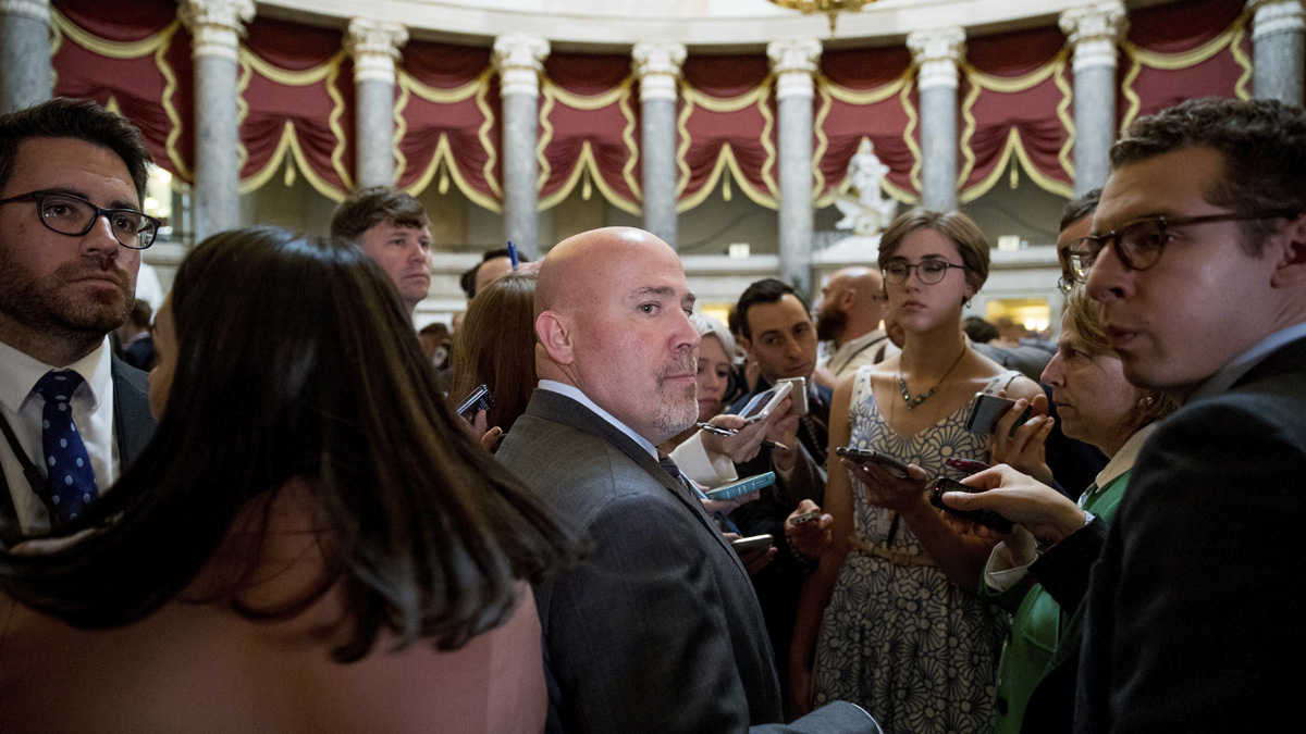  U.S. Rep. Tom MacArthur, a South Jersey Republican, says Obama-era appointees may be deliberately slowing down the approval process for Trump nominees. (AP Photo/Andrew Harnik) 