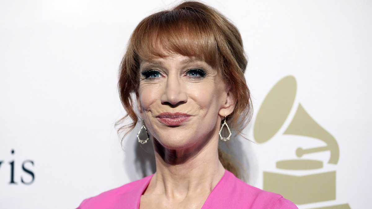  In this Feb. 11, 2017 file photo, comedian Kathy Griffin attends the Clive Davis and The Recording Academy Pre-Grammy Gala in Beverly Hills, Calif. (Photo by Rich Fury/Invision/AP, File) 