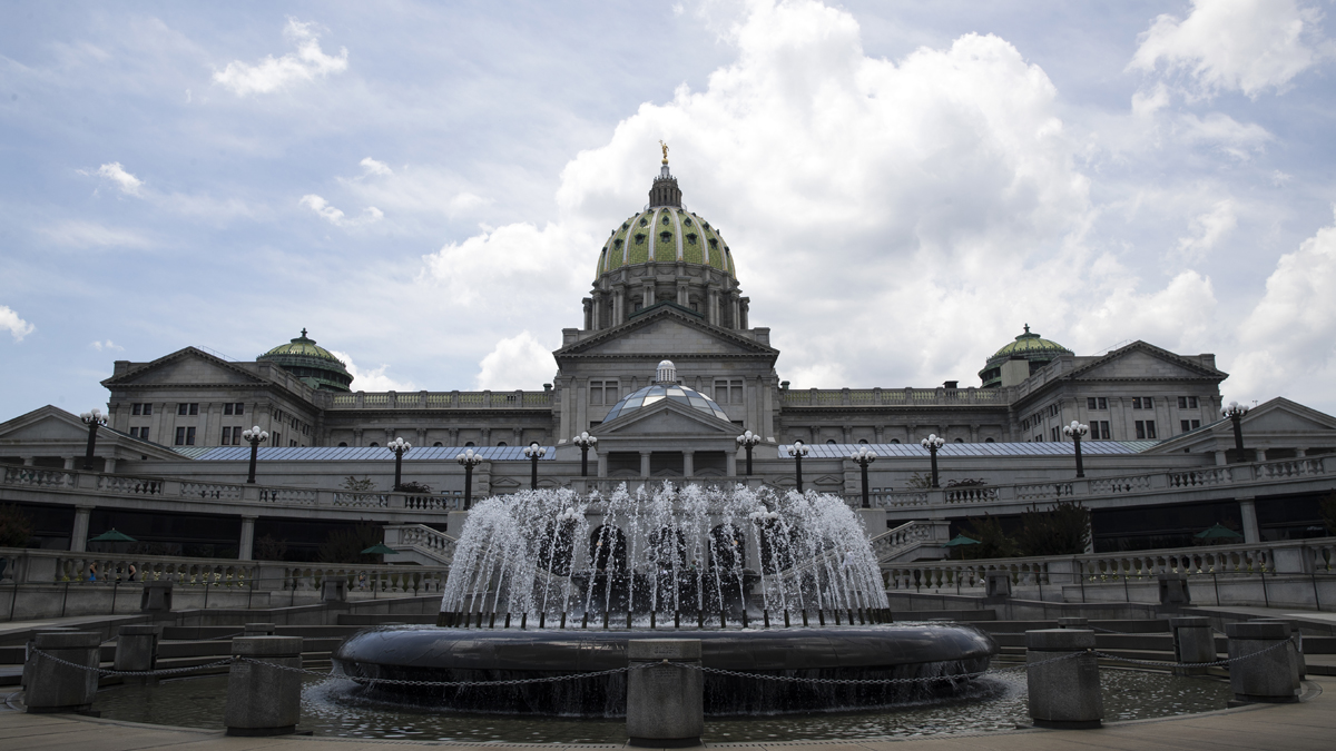  As budget discussions continue in Pennsylvania's Capitol, the Professional Liability Joint Underwriting Association is fighting a proposal by lawmakers to take $200 million from its account. Senate GOP spokeswoman Jenn Kocher says few physicians rely on coverage from the association anymore, and it doesn't need its surplus.(Matt Rourke/AP) 
